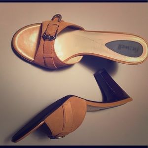 Suede sandals